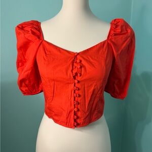 🆕 Banana Republic Sweetheart Crop Top